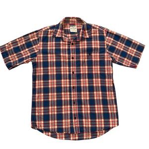 RedHead Brand Co. Plaid Button Down Short Sleeve Shirt